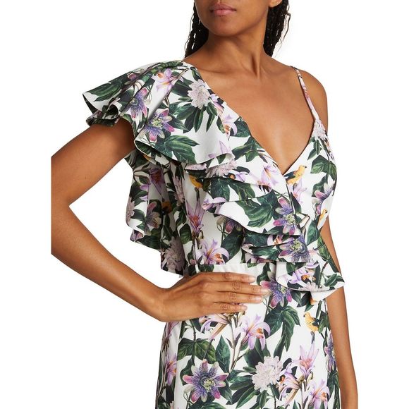 No Pise La Grama
Aracea Asymmetric Ruffled Maxi Dress - Picture 5 of 11